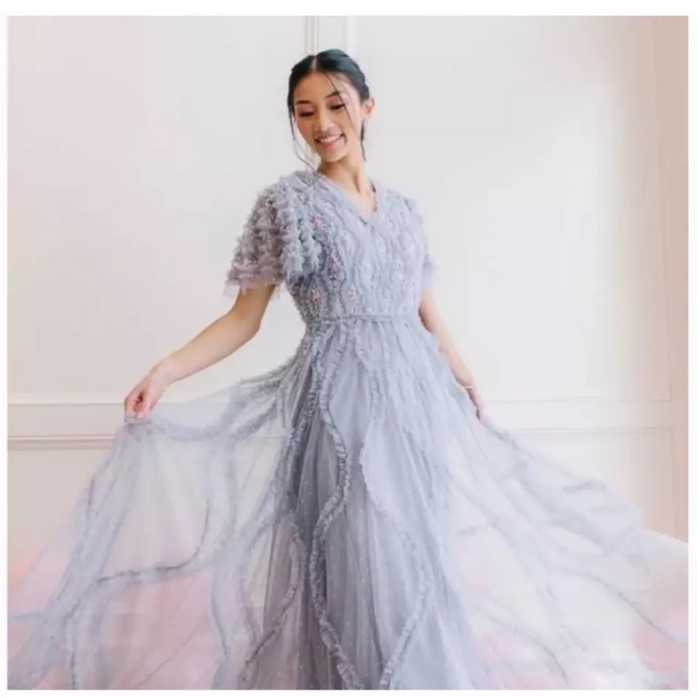 Ivy City Co Diana Dress in Lilac